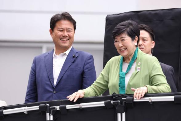 Tokyo Gov. Koike seen keeping three-party alliance involving LDP