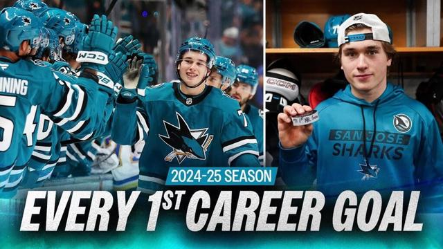 EVERY 1st Career Goal ☝️ 2024-25 NHL Season 🎉