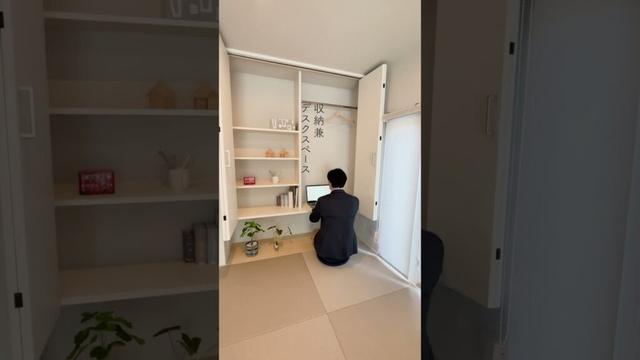 バイク好きの平屋+ガレージ②