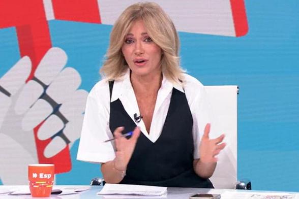 La presentadora Susana Griso en el programa Espejo Público ()