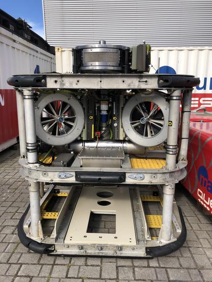 Taichroboter MARUM-QUEST 4000. AmMARUM entwickelte Technologien sind vom alten auf den neuen Tauchroboter umgebaut worden