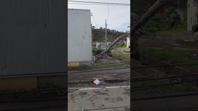 ⚠️閲覧注意⚠️牧之原市で台風15号の影響による突風被害発生！その3 #03 2025年9月5日
