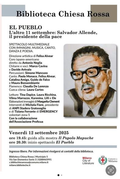 🎭 EL PUEBLO - L'ALTRO 11 SETTEMBRE mostra + spettacolo 🎭