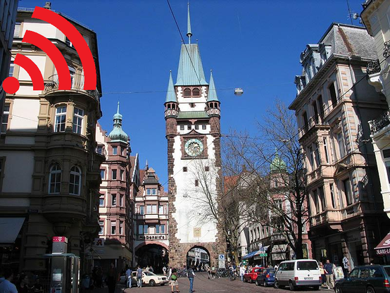 Mezepoka urbopordo en Friburgo