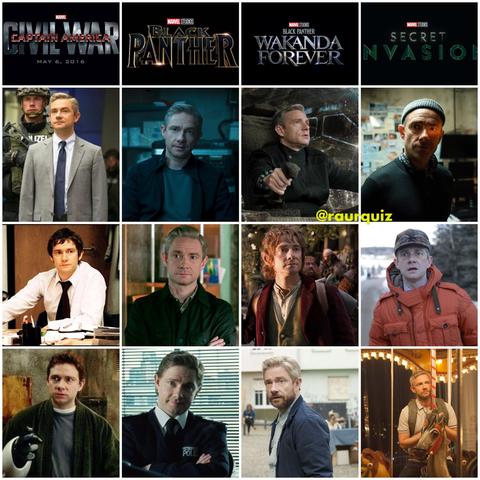 happy birthday martin freeman actor Everett Ross Captain America Civil War Black Panther Wakanda Forever Secret Invasion the hobbit