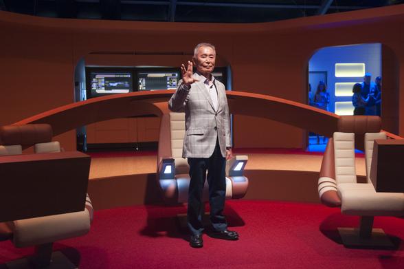 Actor George Takei attends the "Star Trek: The Star Fleet Academy Experience Preview " at Intrepid Sea-Air-Space Museum on June 30, 2016 in New York City. (Photo by Kris Connor/FilmMagic)