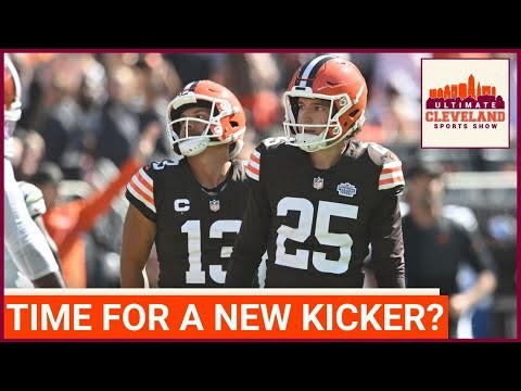 Should the Cleveland Browns CUT Andre Szymt and look for a new kicker after his disaster in Week 1?