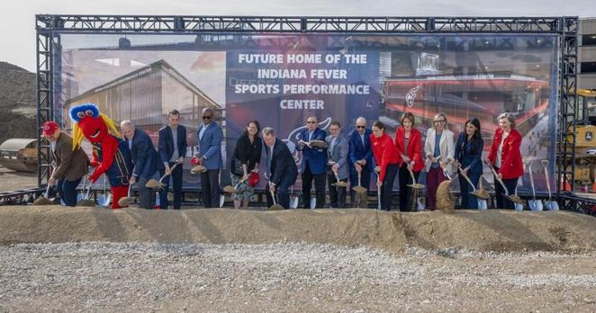 Pacers Sports & Entertainment formally breaks ground on world-class, $78M Indiana Fever Sports Performance Center | News