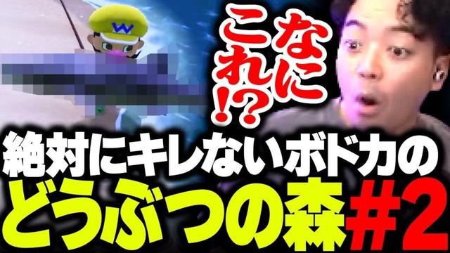 【ボド森#2】初の離島へ行き、とんでもない大物を釣り上げるボドカ【あつまれ どうぶつの森】