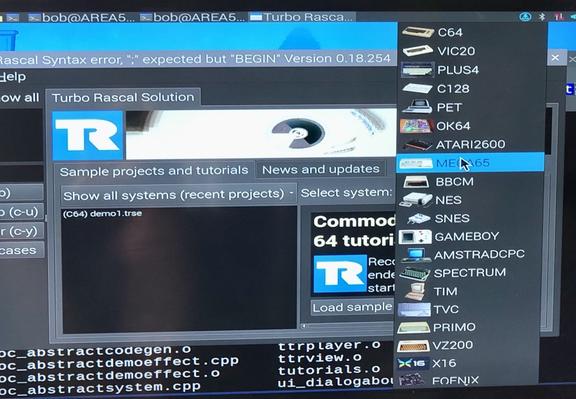 The TRSE on RaspberryPi.

source https://lemonspawn.com/turbo-rascal-syntax-error-expected-but-begin/