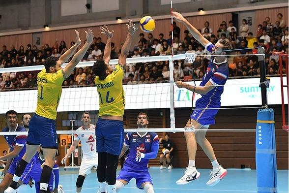 沖縄市で強豪親善試合　世界大会へ事前合宿　バレー、仏とブラジル - 琉球新報デジタル