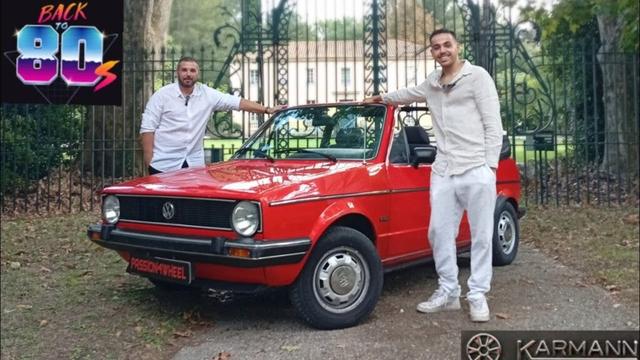 GOLF (1) CABRIOLET 1982              UNE BELLE HISTOIRE !