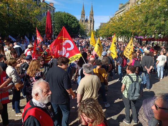 Manifestation du 10 septembre à Moulins