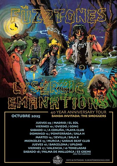 THE FUZZTONES Celebran los 40 años de la publicación de su disco más conocido "Lysergic emanations". Abrirán los sevillanos THE SMOGGERS, una de las bandas que mejor han sabido asimilar el sonido y el legado de THE FUZZTONE S https://www.facebook.com/events/1403582080701505/ #Psychedelia #GarageRock #RnR #Music  

URL related:
https://collectorseriesdiy.bandcamp.com/track/the-lossing-game