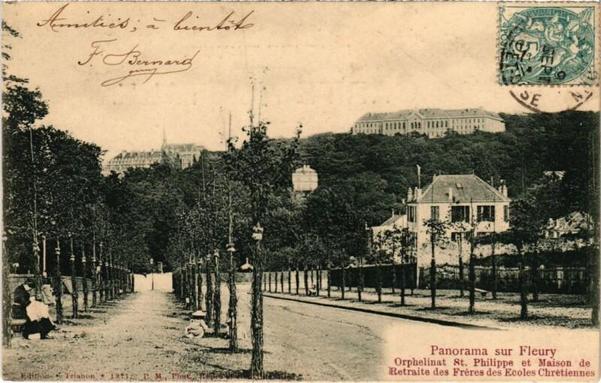 Meudon panorama sur Fleury à #Meudon (#HautsDeSeine)  #CartePostaleAncienne 👉 https://cartorum.fr/carte-postale/772598/meudon-meudon-panorama-sur-fleury