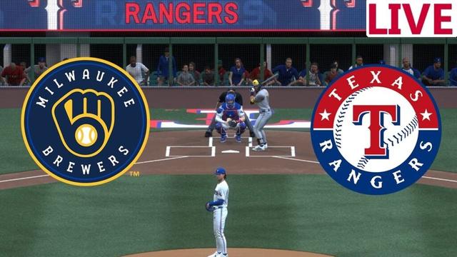 🔴live🔴milwaukeebrewersvs Texas Rangers /9月10日 /MLB The Show 25