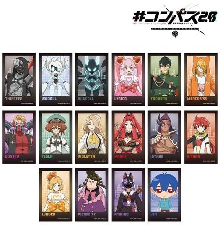 TVアニメ『#コンパス2.0 戦闘摂理解析システム』のトレーディングインスタントカメラ風イラストカードなどの受注を開始！！アニメ・漫画のオリジナルグッズを販売する「AMNIBUS」にて | 株式会社arma biancaのプレスリリース