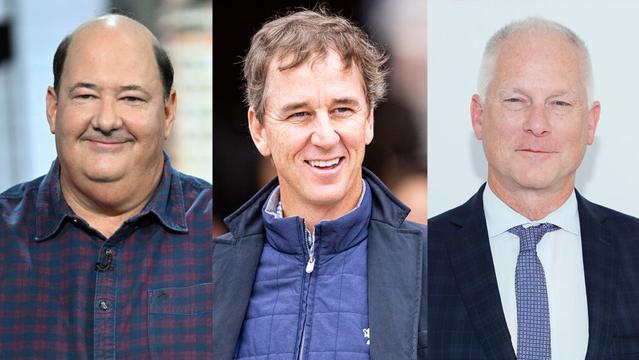 Brian Baumgartner, Cooper Manning and Kenny Mayne