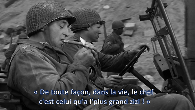 De toute façon, dans la vie, le chef c'est celui qu'a l'plus grand zizi ! 