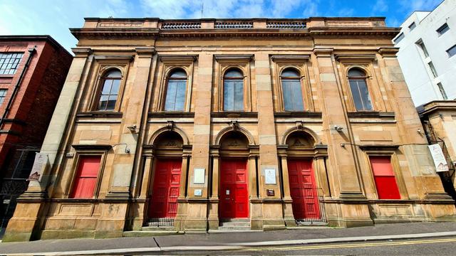 An Italianate Victorian church in the East End of Glasgow