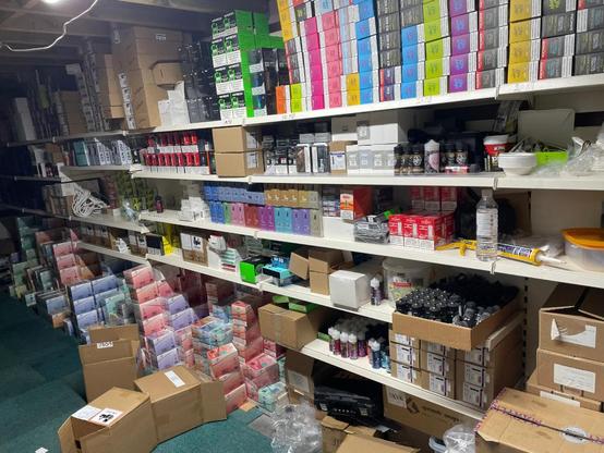 Illegal vapes seized by Swansea Trading Standards