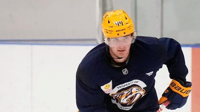 Brady Martin's summer included living with Predators' Filip Forsberg