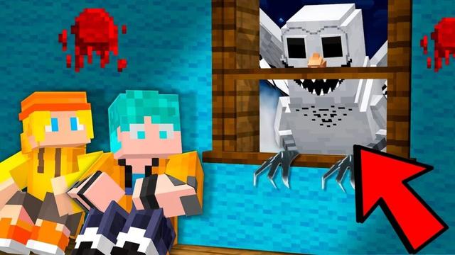 Sobrevivendo 99 NOITES na FLORESTA com a CORUJA no Minecraft