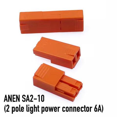 Foto von gesuchtem Stecker-Typ. Model-Nr. des Originals: SA2-10 von der chinesischen Firma ANEN