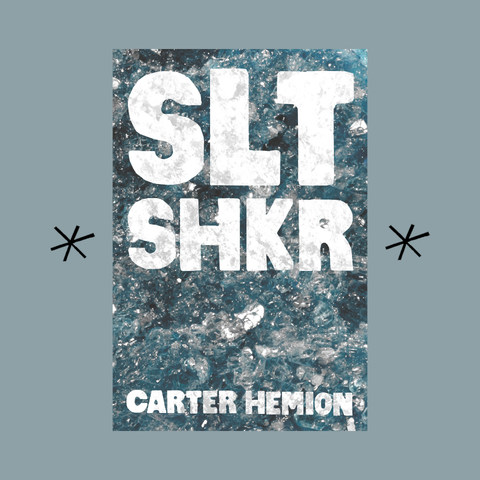 Blue book cover of SLT SHKR by Carter Hemion