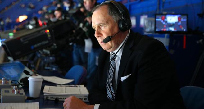 St. Louis Blues play-by-play announcer John Kelly.