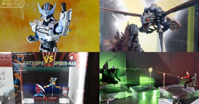 「S.H.Figuarts（真骨彫製法）ウイングマン ガーダーシルエット」や「S.H.MonsterArts メガギラス エボリューションセット」などが初展示！【TAMASHII NATIONS LIVE ACTION FIGURE EXPO速報レポート】実写／映画／アメコミ編
