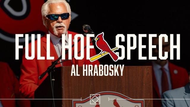 Al Hrabosky:フルカーディナルズホールオブフェイムスピーチ|セントルイスカーディナルズ