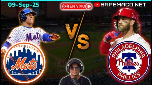 ニューヨークメッツvsフィラデルフィアフィリーズ、エンビボ。 （09-SEP-25）