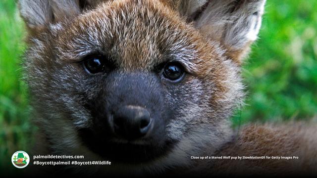 Maned Wolves are #SouthAmerica’s tallest canids with long slender legs to help them navigate grasslands. Now ‘Near Threatened’ by #palmoil #meat and #mining #deforestation, Fight for them and #Boycottpalmoil #BoycottGold #Boycott4Wildlife @palmoildetect.bsky.social https://wp.me/pcFhgU-7Pv?utm_source=mastodon&utm_medium=Palm+Oil+Detectives&utm_campaign=publer