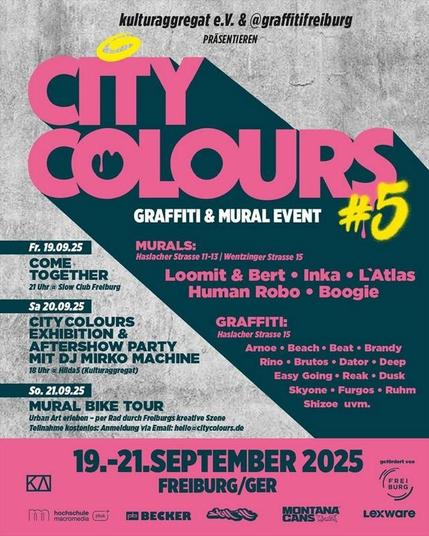 CityColours Event Poster