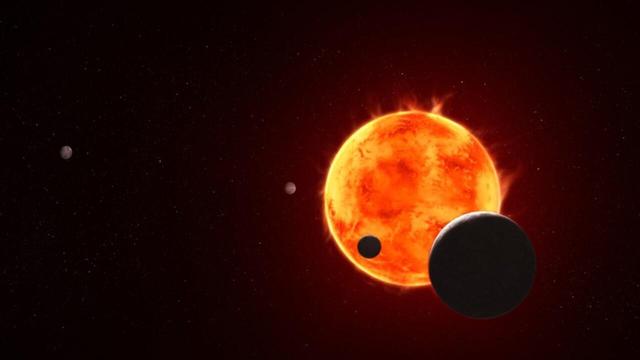 TRAPPIST-1 system ©️ Image courtesy of NASA, ESA, CSA, and J. Olmsted/Space Telescope Science Institute