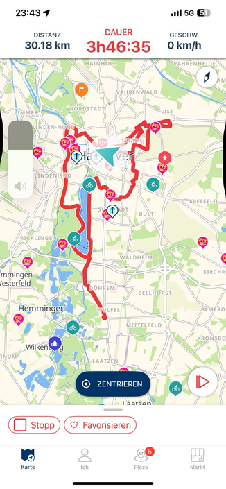 Eine typische Erlebnis Tour - in der Radverkehrs Metropole Hannover - mit illegalen öffentliche Autolagerflächen ganz im Sinne der KlimasabotagePolitik von SPD, CDU und FDP