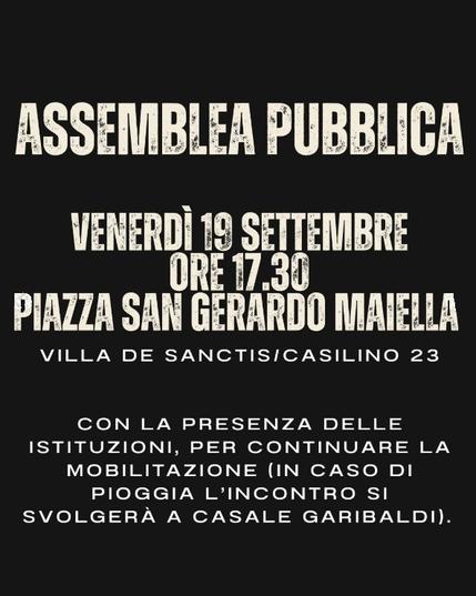 Assemblea Pubblica - sull'esplosione in Via dei Gordiani
