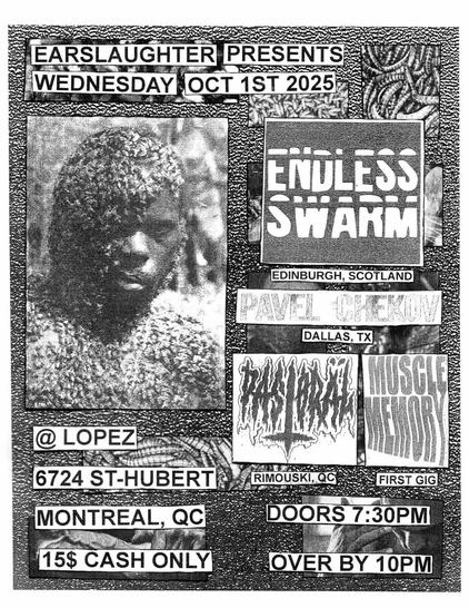 Endless Swarm, Pavel Chekov, Pastoral, Muscle Memory