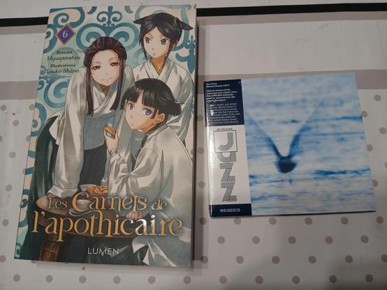 Un roman tant attendu et du jazz japonais. Du miel pour mes yeux et pour mes oreilles...