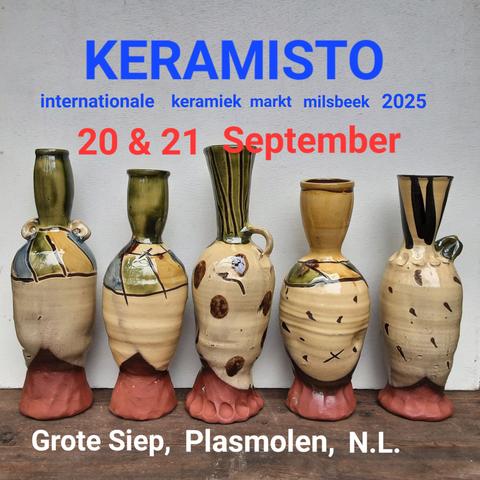 International Ceramics Fair KERAMISTO, Milsbeek, Limburg, Netherlands.