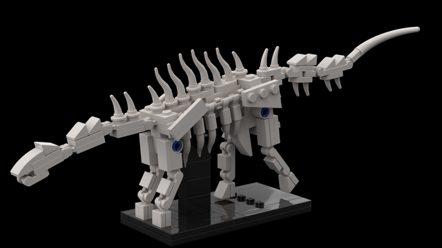 Lego fossil brachytrachelopan fossil