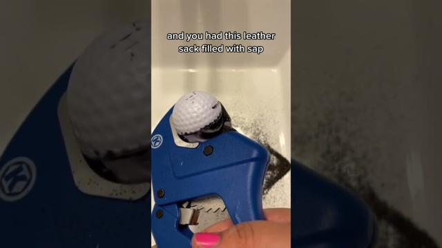 I really wanna try playing with these older version of golf balls and compare it to what I use today