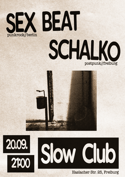 Poster Sex Beat und Schalko