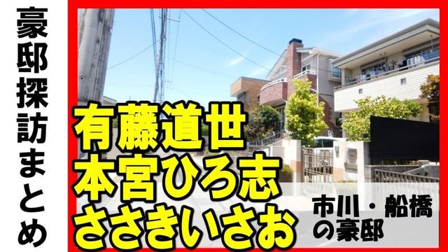 本宮ひろ志(サラリーマン金太郎)・ささきいさお・有藤道世(ミスターロッテ)・松木安太郎・丸山茂樹・山崎製パン創業者・初芝清の市川&船橋にある豪邸 #不動産 #不動産投資  #物件紹介#高級住宅街