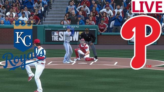 🔴Live🔴KansasCity Royals vs Philadelphia Phillies/ 9月12日/野球TV/ MLB The Show 25