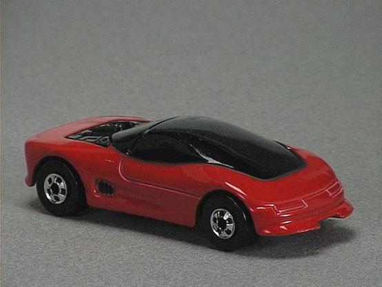 Released in 1993, Red Buick Wildcat of Demolition Man with Black Wall wheels. Packaging: Demolition Man Cryo-Cube. Metal Body, Plastic Base. Made in Malaysia. Scarcity: 3/10
