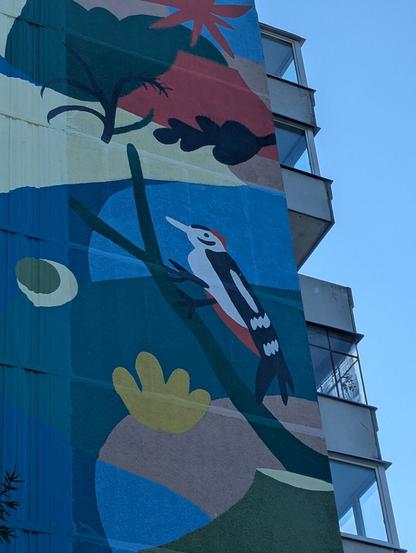 Artwork by Akvile Magicdusté in Vilnius, Lithuania