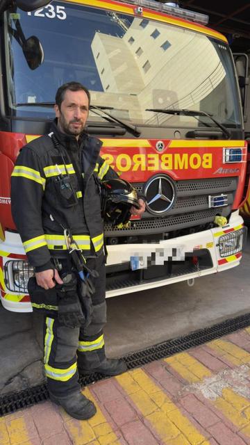 Sergio Tubío. (BOMBEROS MADRID)