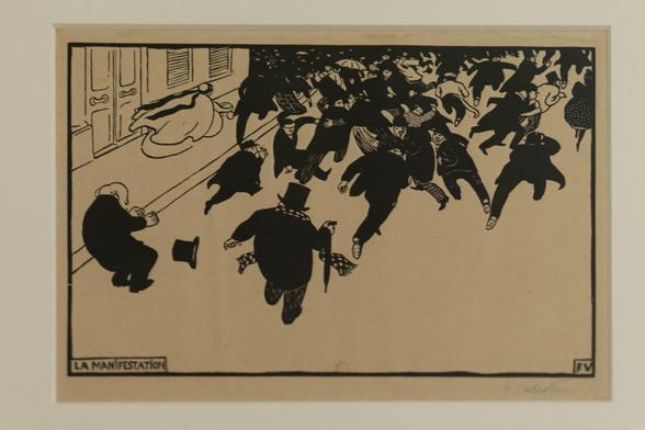 Estampe - La Manifestation - Felix Vallotton